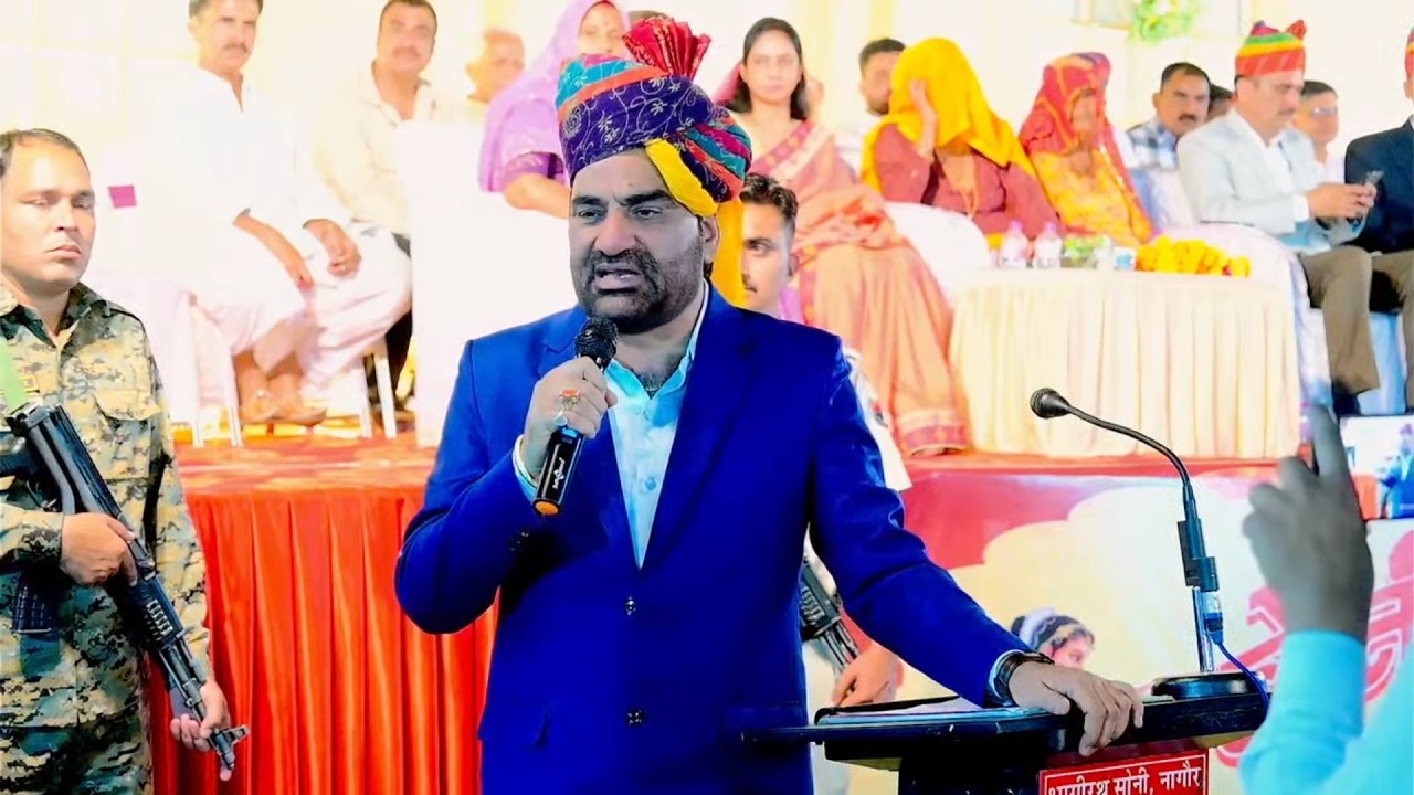 LIVE• प्रतीक बेनीवाल के भारतीय सेना में लेफ्टिनेंट बनने पर आर्शीवाद समारोह, नागौर
