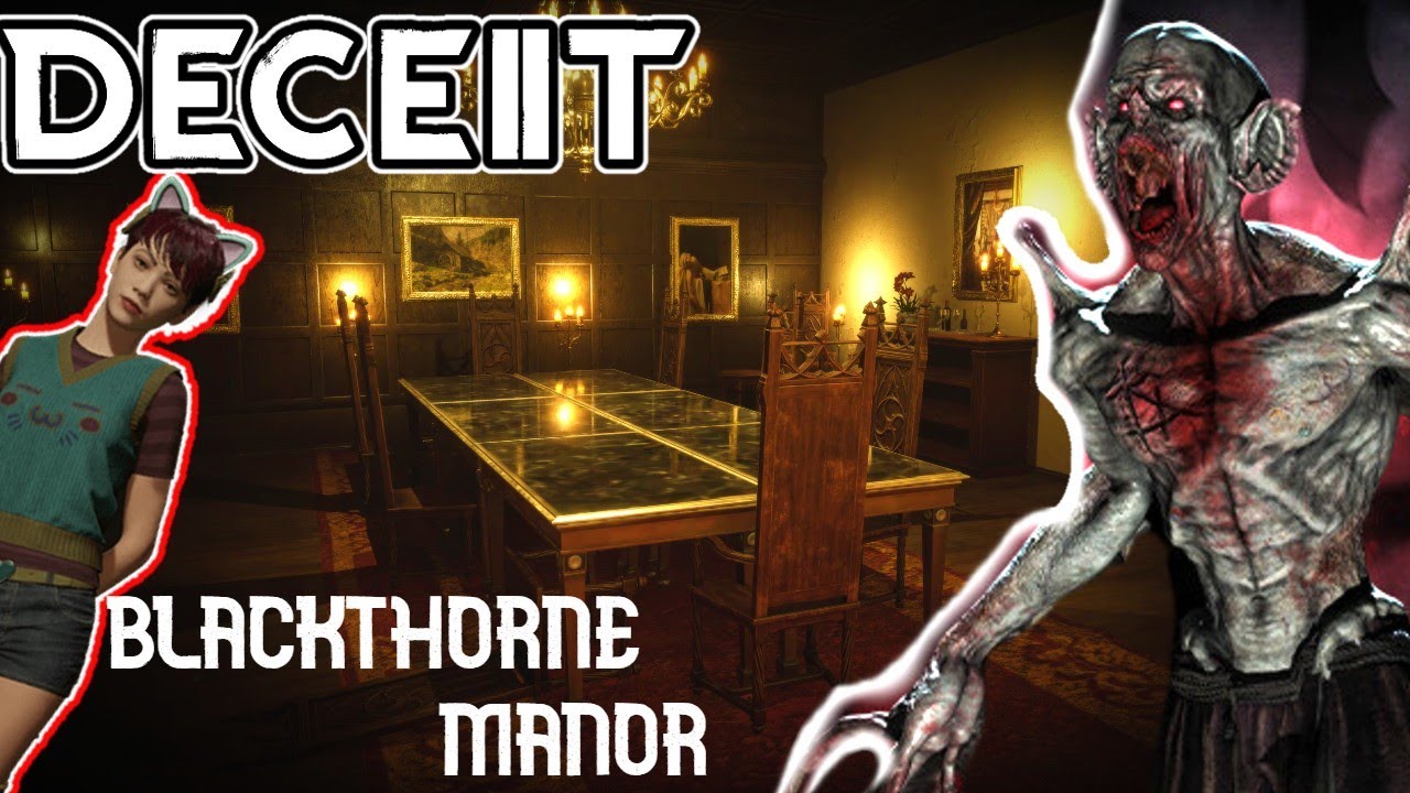 *NEW* Deceit 2 Blackthorne Manor Map is CHAOTIC! (Funny Deceit 2 Gameplay)