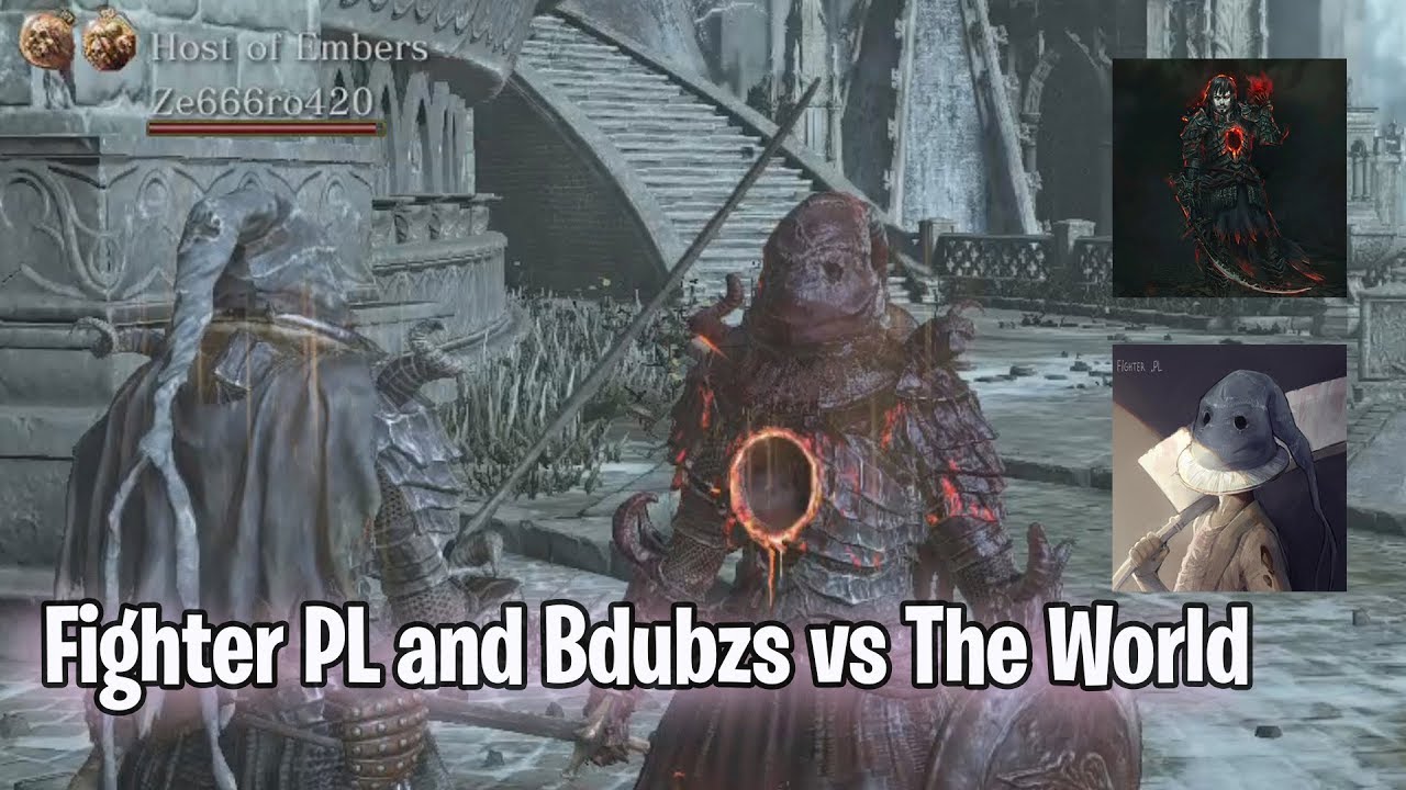 Fighter PL and Bdubzs vs The World - Dark Souls 3 Stream Highlights