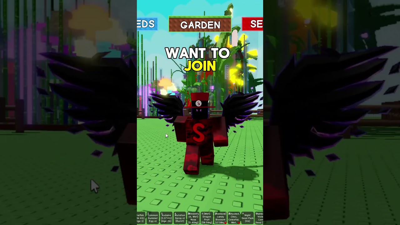 how to join the test server in grow a garden roblox