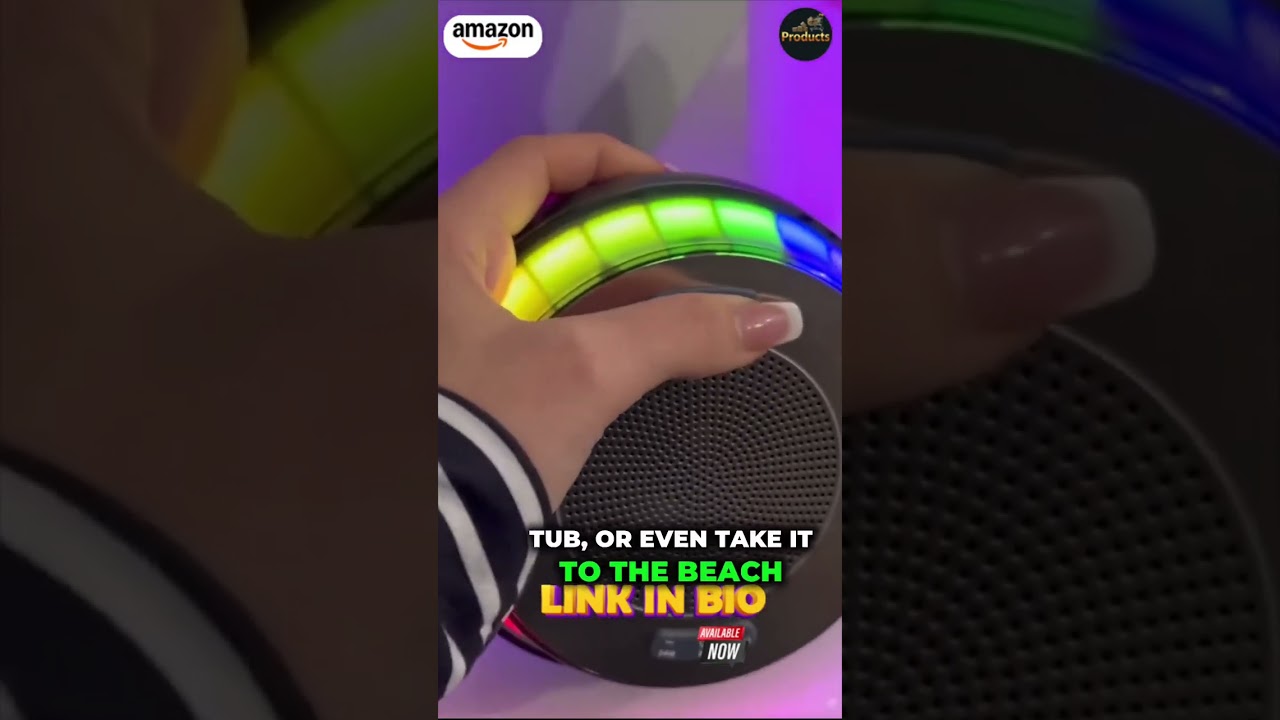 Ditch the mediocre pool soundtrack. This floating light-up speaker is an absolute *must-have* for...