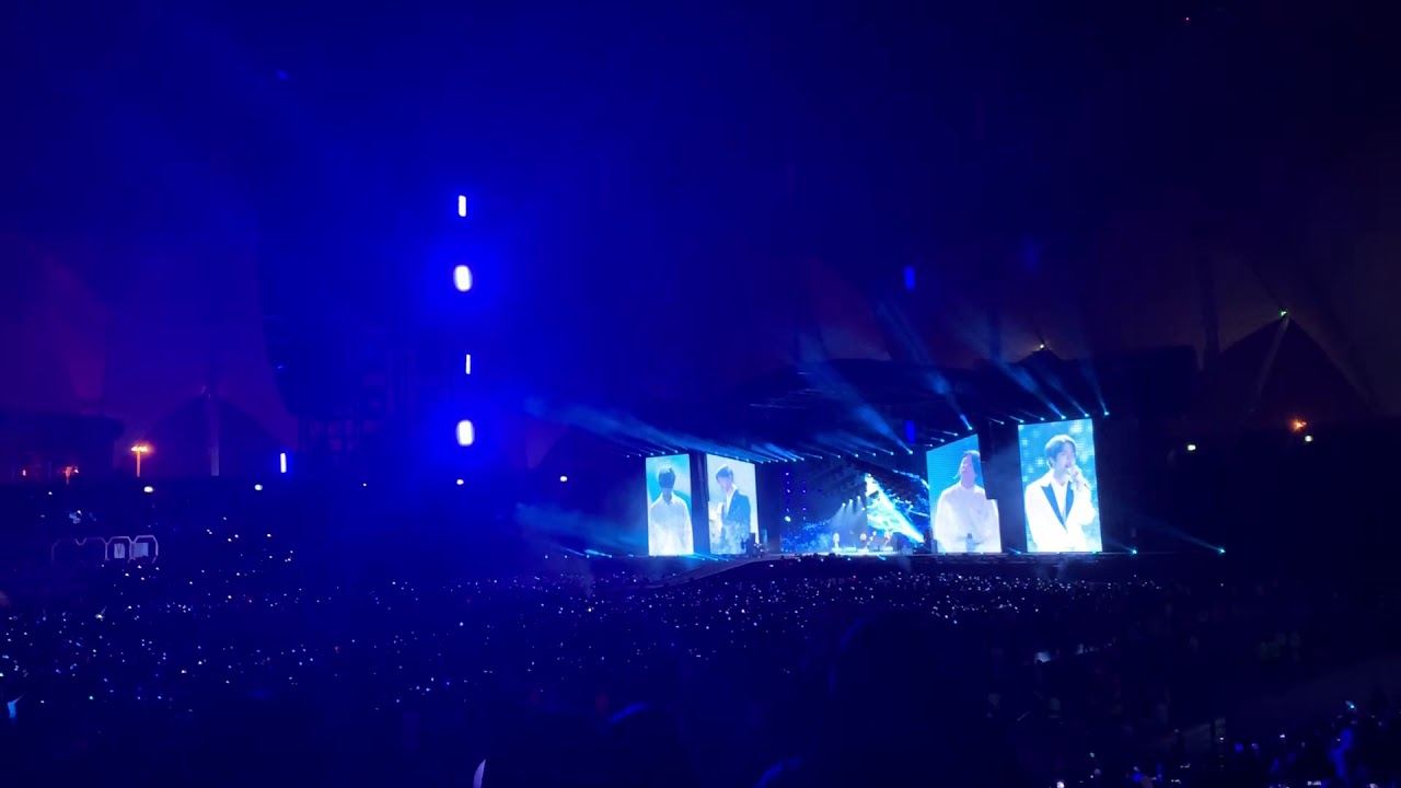 BTS in Riyadh “The Truth Untold” (Fancam) حفلة بي تي أس في الرياض