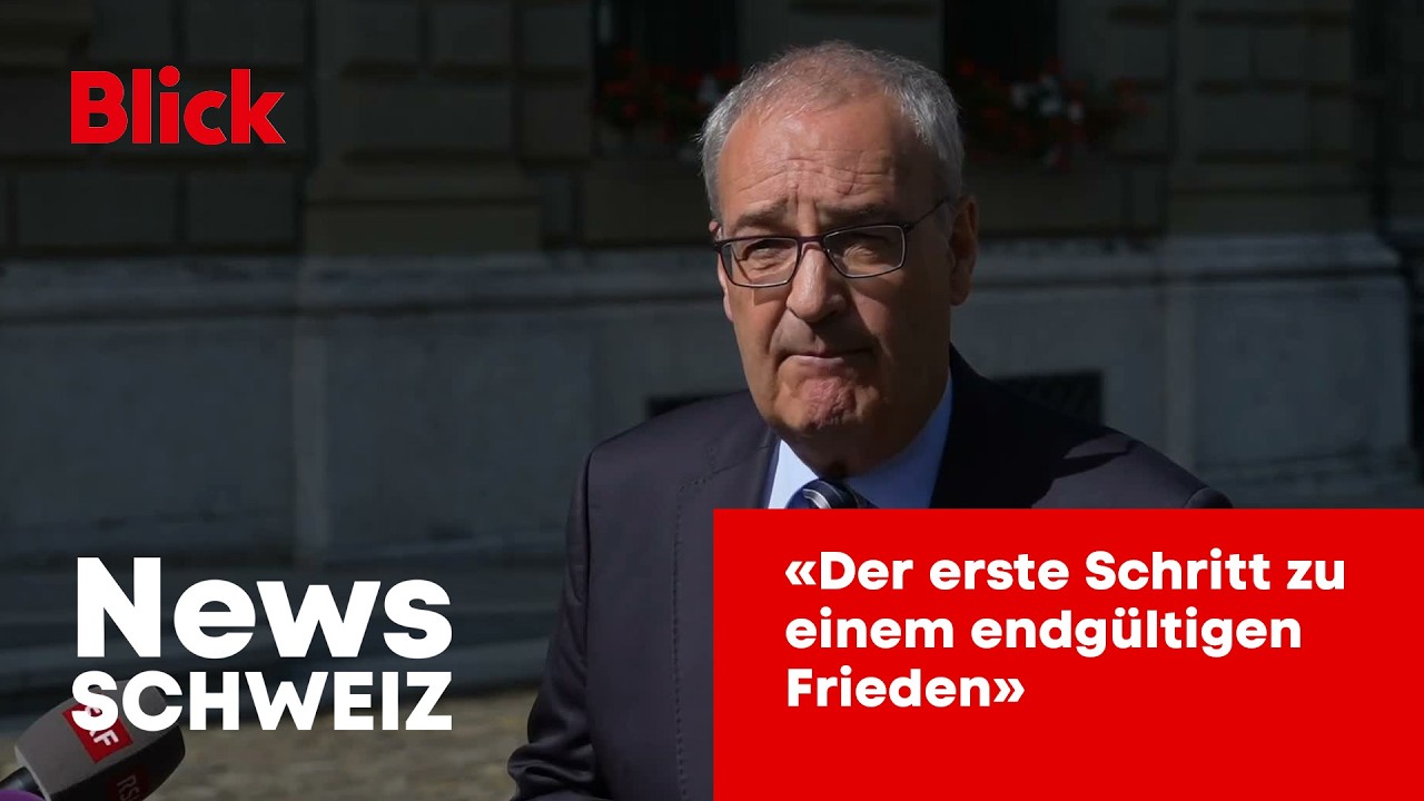Parmelin spricht &uuml;ber B&uuml;rgenstock-Treffen mit USA und Iran
