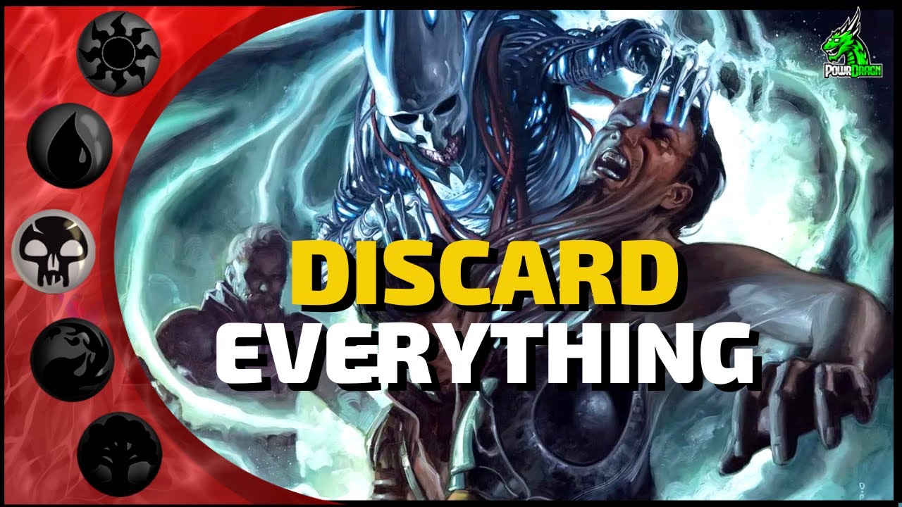 ⚫MONO BLACK DISCARD Gets All The Cards in Mythic! | Magic MTG Arena Standard Brothers War