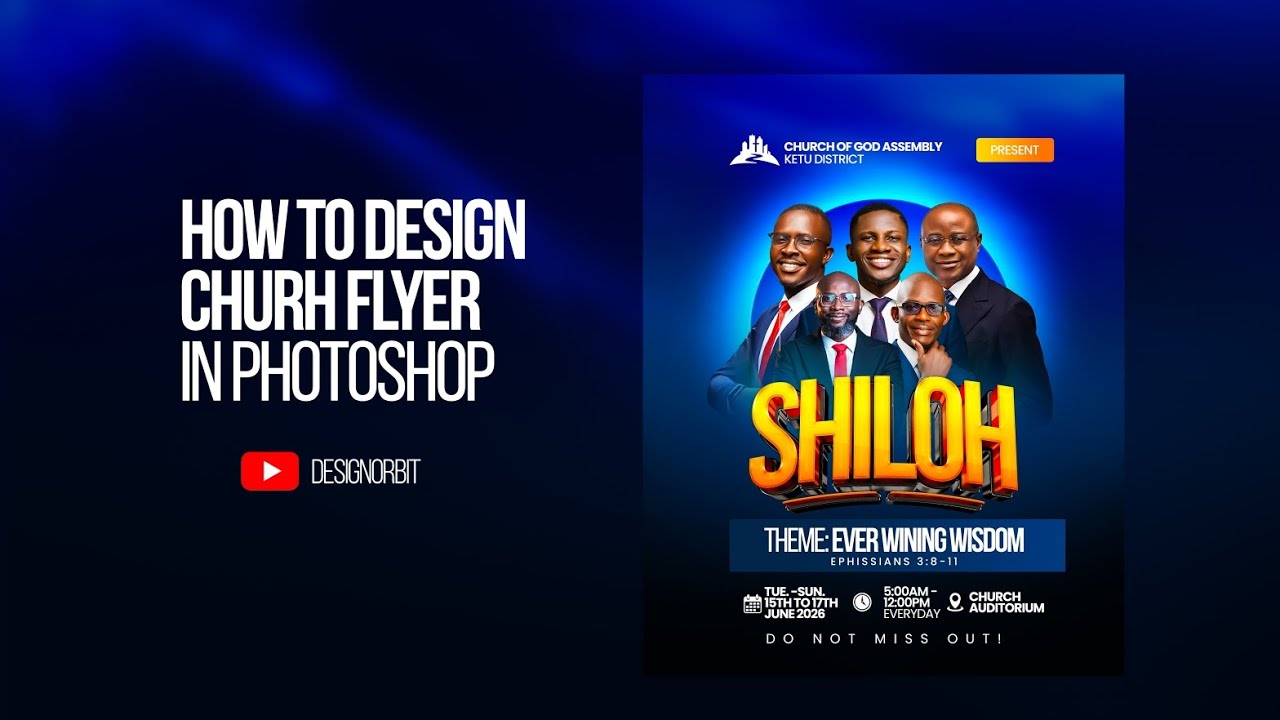 Exploring how to design stunning church flyers