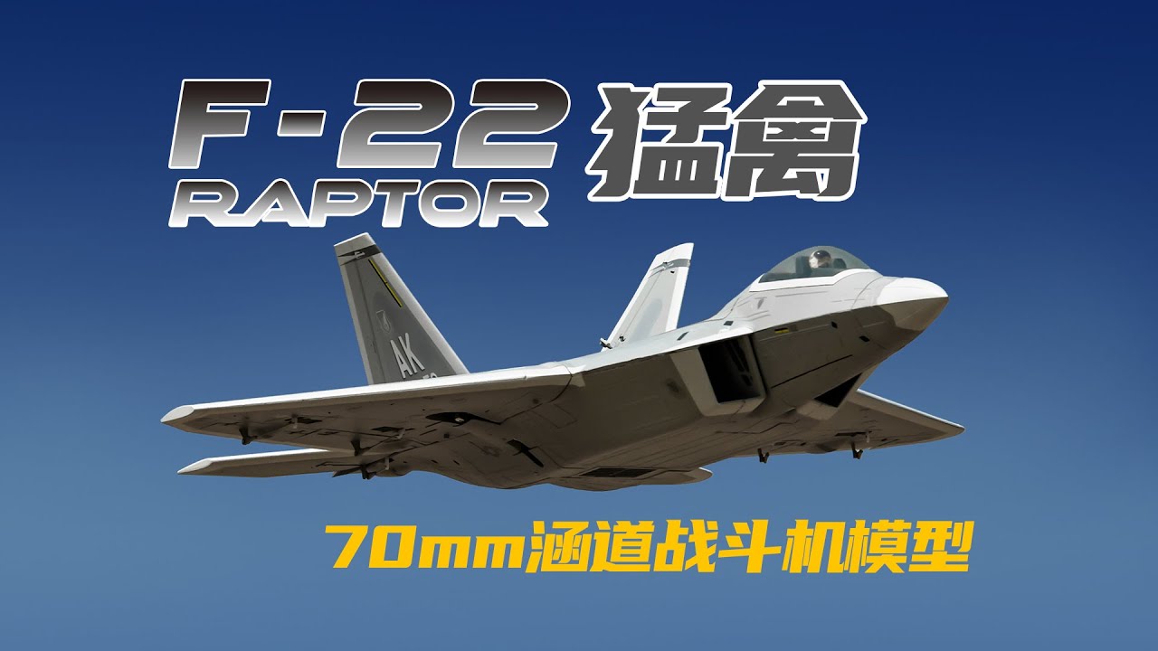 Freewing F-22 Raptor High Performance 70mm EDF Jet