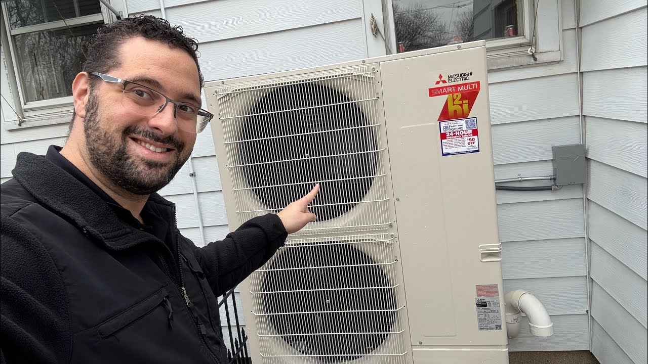The Best Heat Pump for whole House? Mitsubishi Electric Hyper Heat 3 Zone intelli-Heat + Ductless