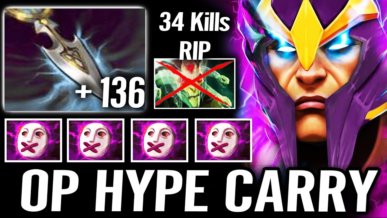 Silencer Carry 136 Stacks with Unbelievable 400+ Intelligence - Dota 2 Pro