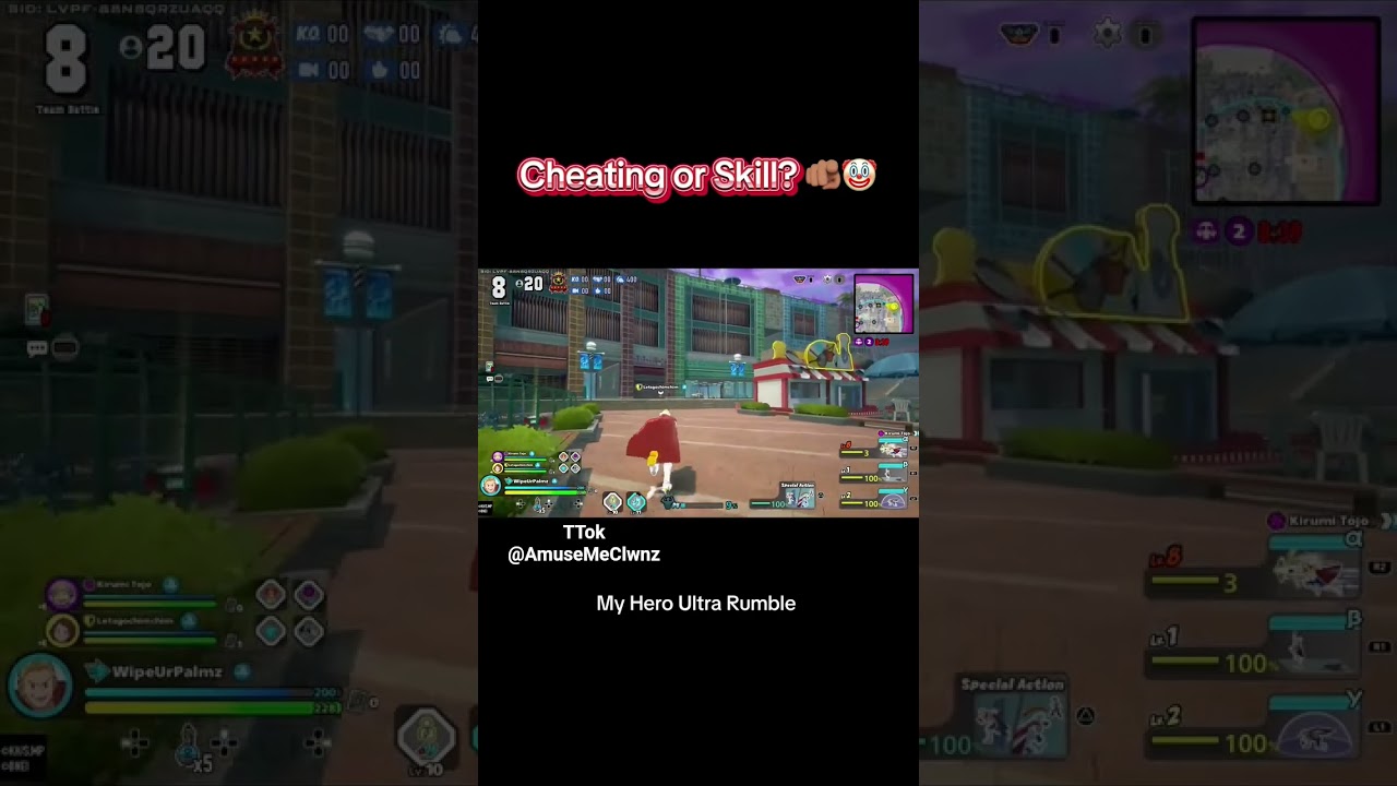 My Hero Ultra Rumble Skill or Cheating?