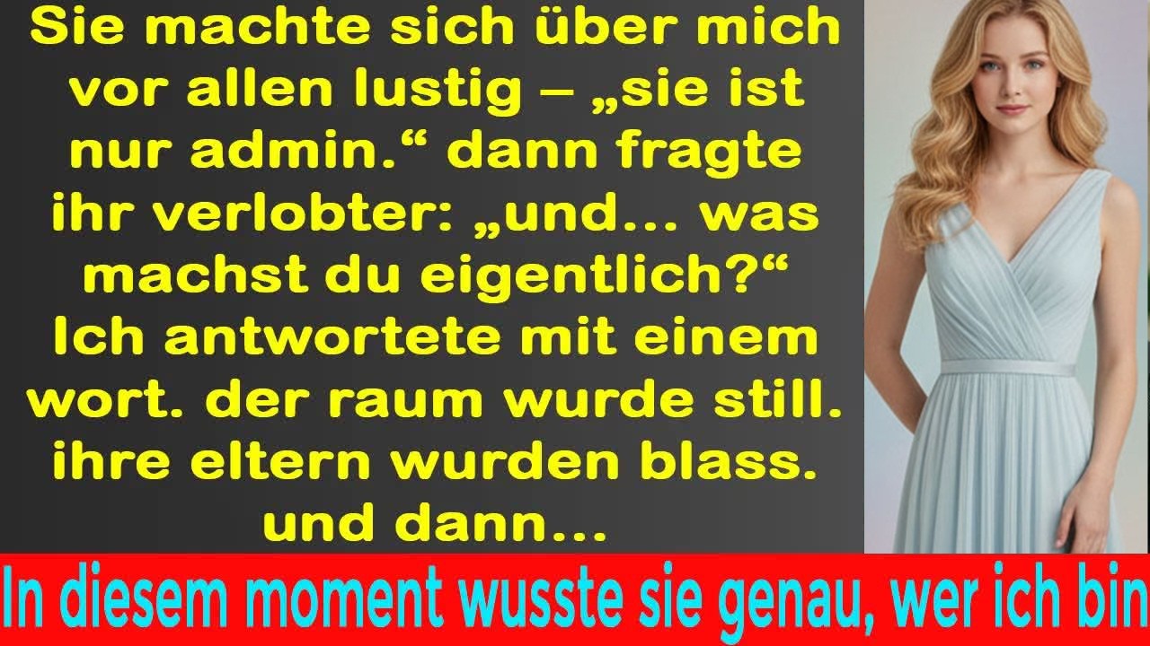 Sie verspottete mich vor allen – bis ihr Verlobter „Richterin“ sagte und alles still wurde