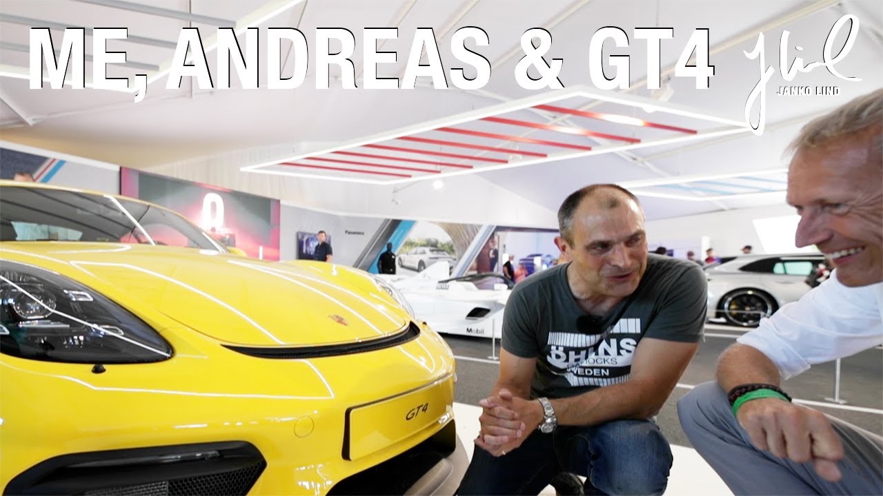 Andreas Preuninger jumps in to my video and we have a chat about 718 GT4 & Spyder | EP 079