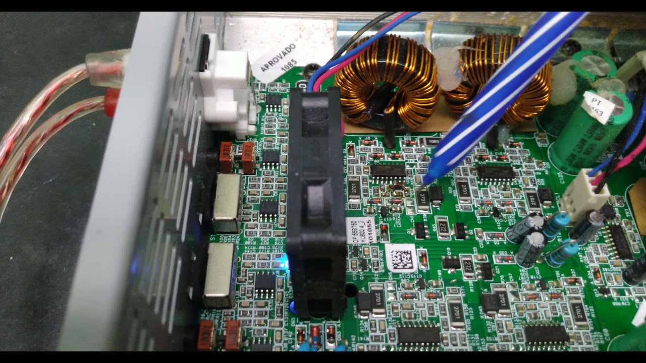Stetsom HL800.4 após um tempo arma proteção, resolvido