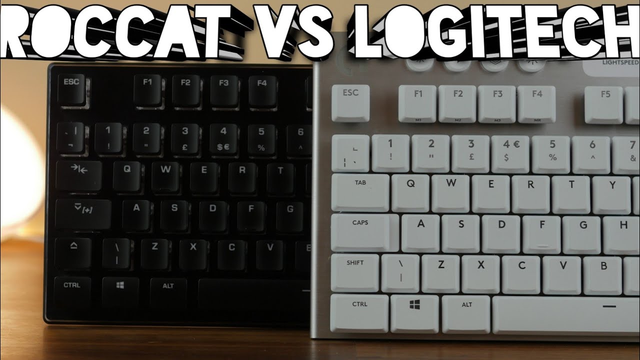 Logitech G915 TKL vs Roccat Vulcan TKL- tenkeyless keyboards and their highlights