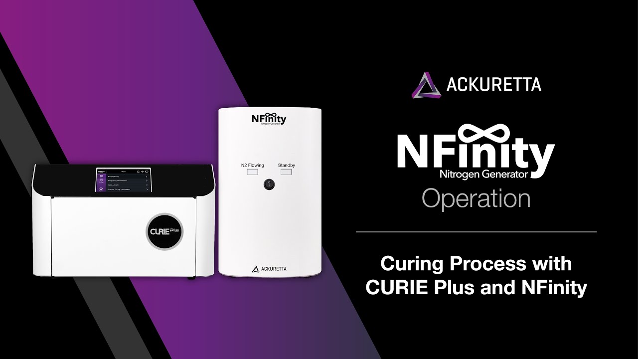 NFinity - Curing Process with CURIE Plus and NFinity
