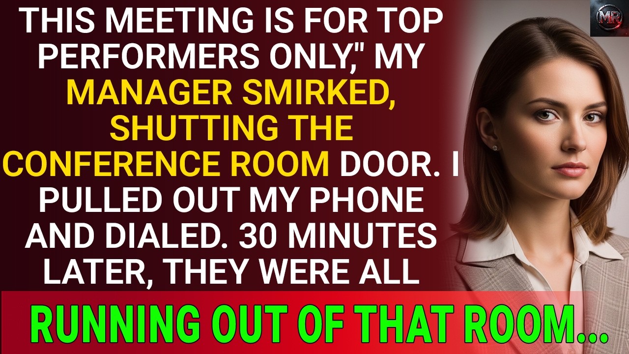 My Team Excluded Me from The Bonus Meeting — I Pulled out My Phone and Dialed. 30 Minutes Later...