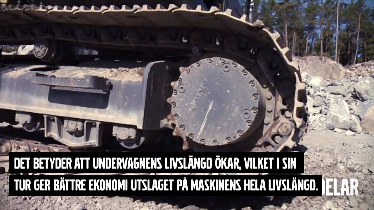Volvo undervagnsdelar till din Volvo gr&auml;vmaskin hos Swecon