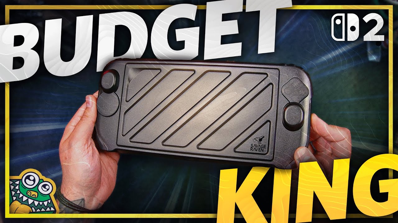 The BEST Handheld Switch 2 Case? Savage Raven StandGrip Front Cover Bundle