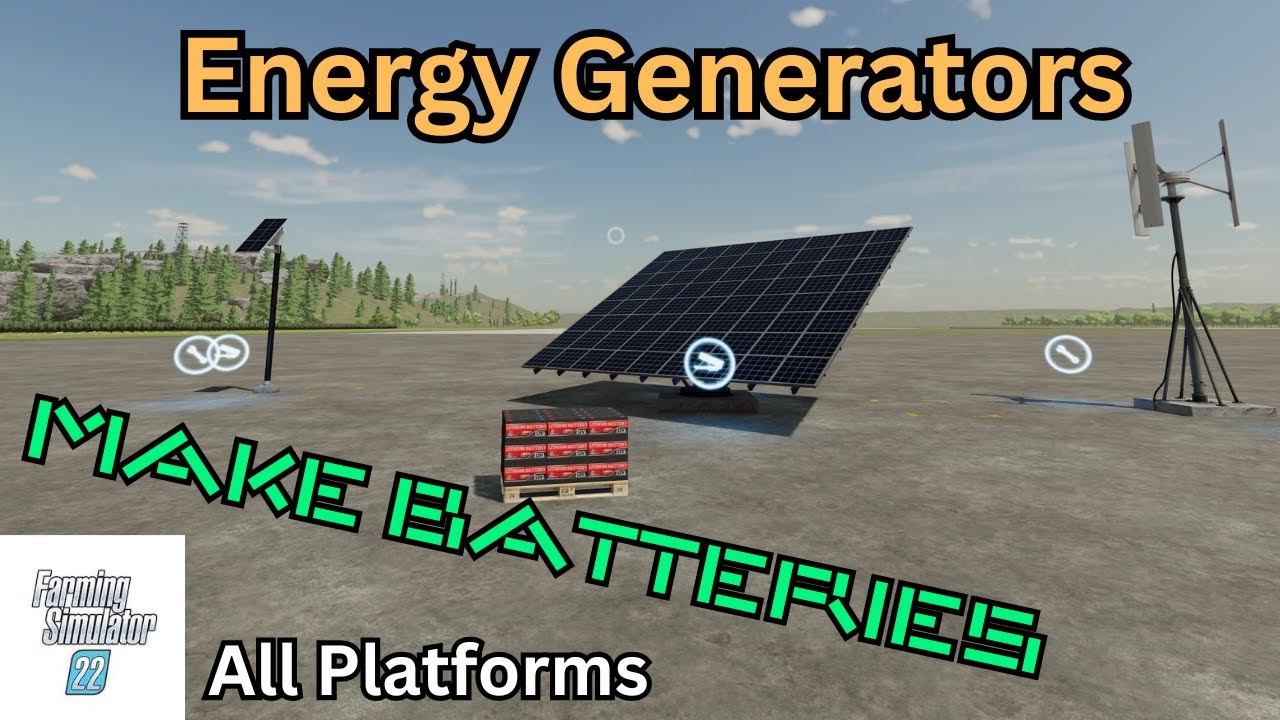 Energy Generators   / FS22 mod for all platforms