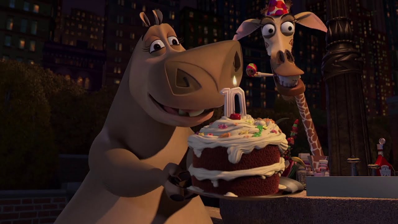 DreamWorks Madagascar em Português | Desejo de aniversário | Desenhos Animados