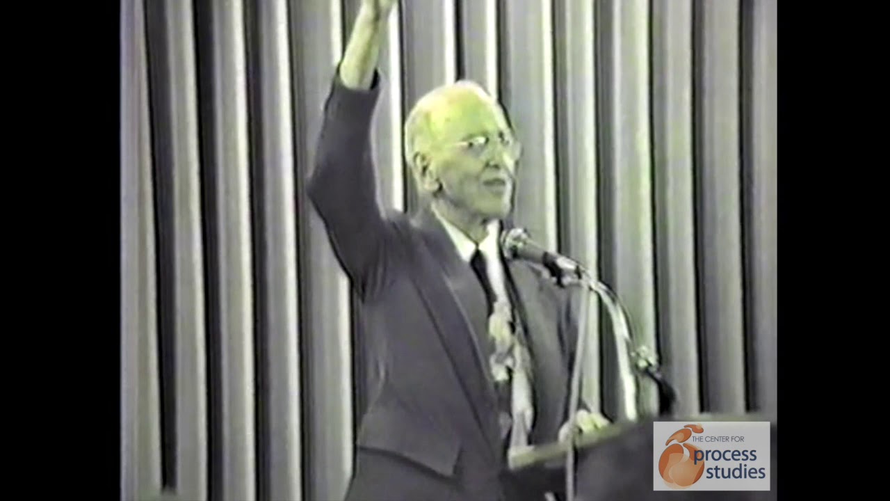 Charles Hartshorne Lecture - The Idea of Dual Transcendence, 1986