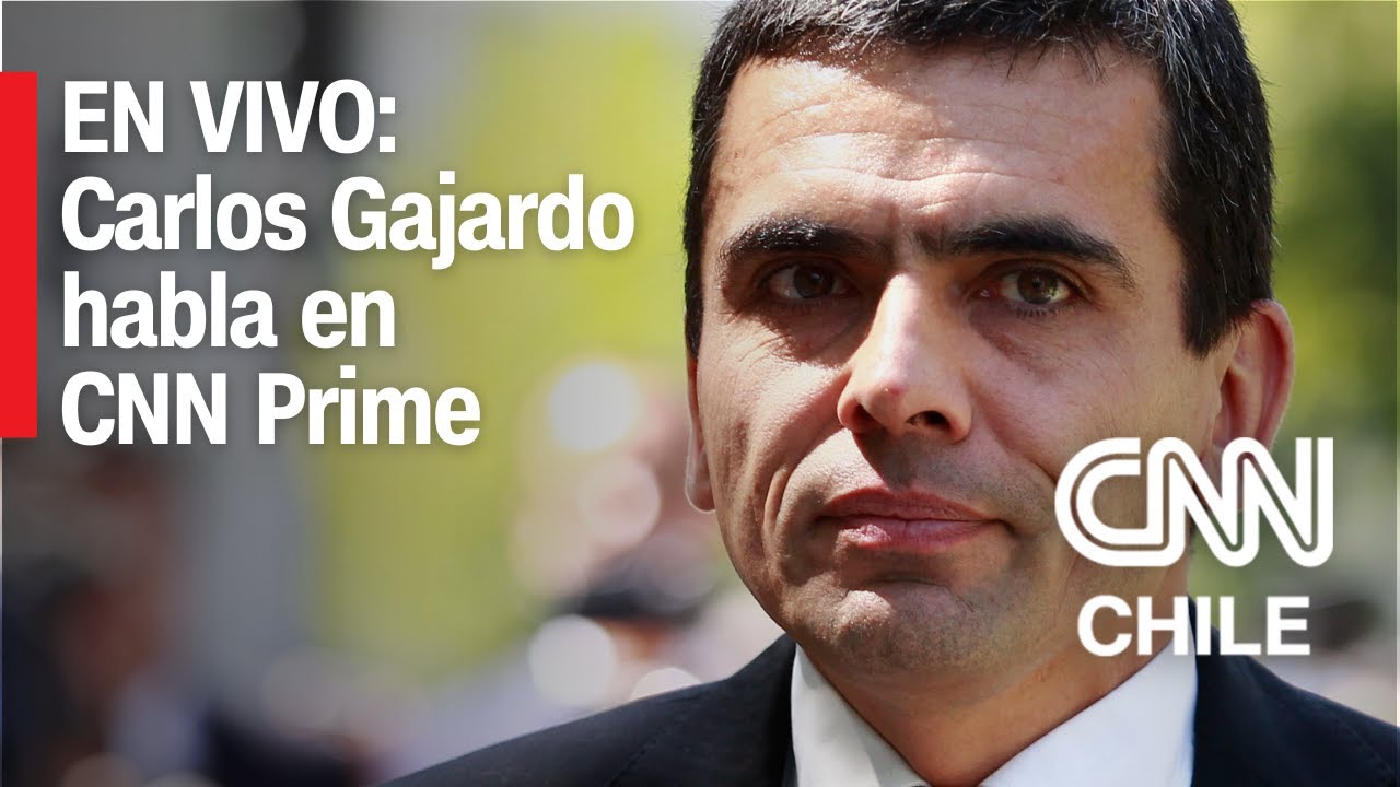 EN VIVO: Ex fiscal Carlos Gajardo habla en CNN Prime
