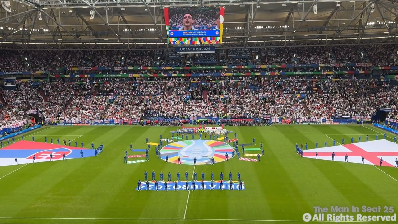 [4K] England anthem 
