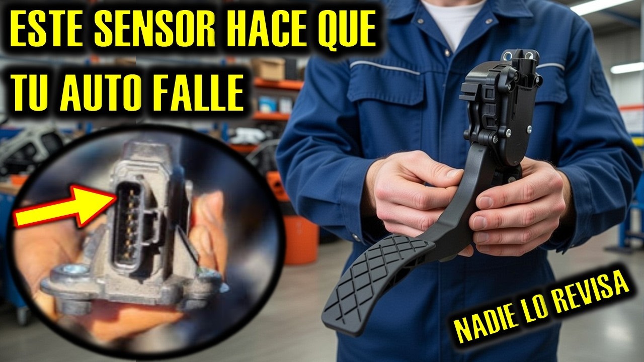Que pasa en el auto si falla el pedal del acelerador Solucion