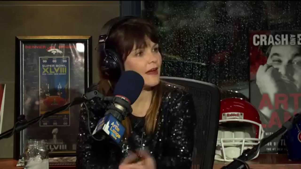 The Artie Lange Show - Kathryn Erbe (in-studio) Part 2