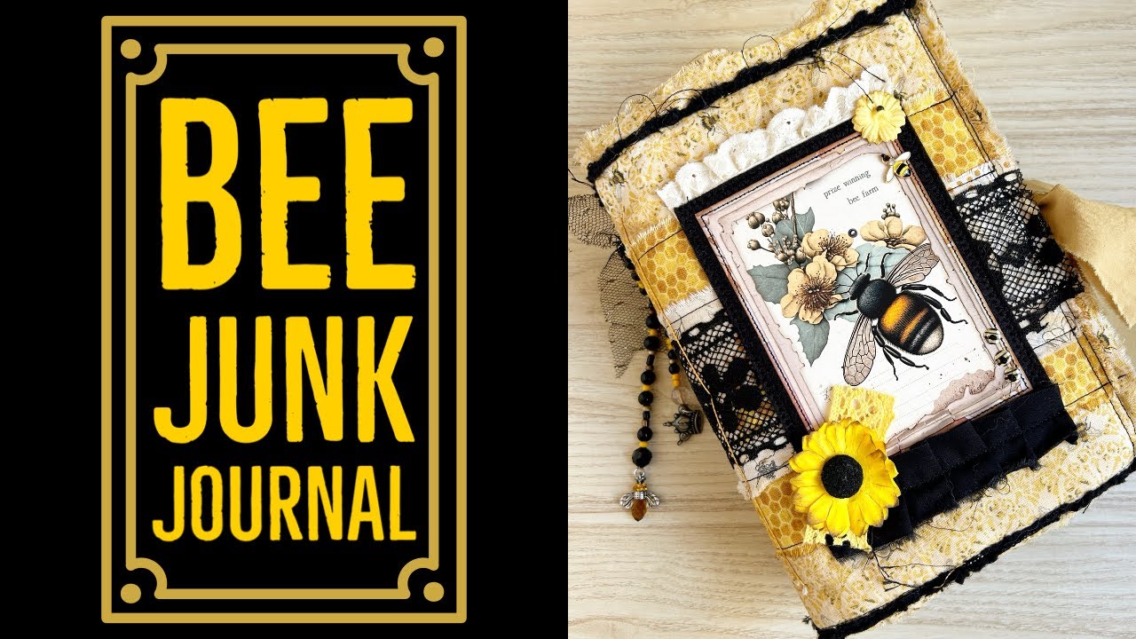 Bee Junk Journal Flip Through