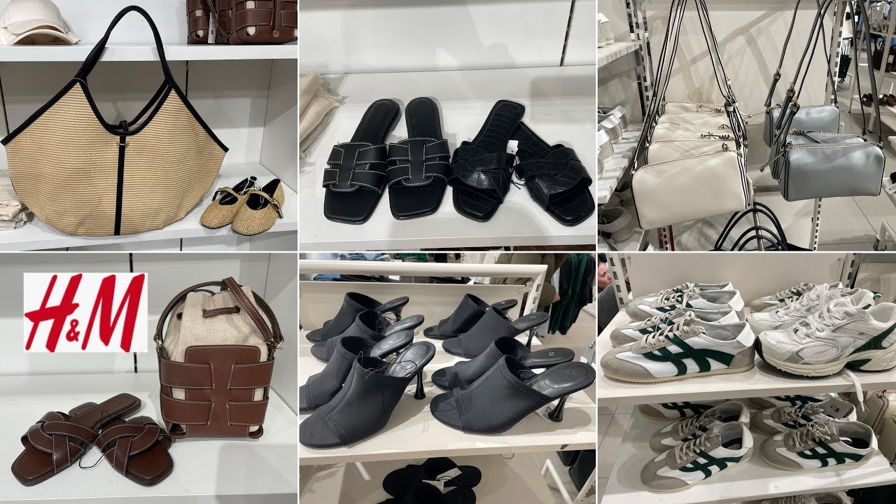 H&M BAGS - SHOES NEW COLLECTION / MARCH 2025