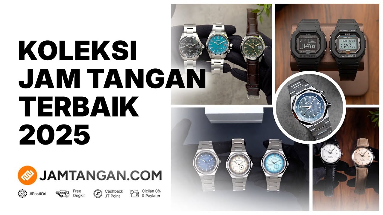 Spesial Akhir Tahun! Koleksi Jam Tangan Terbaik tahun 2025!