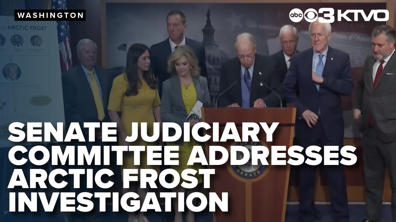 Senate Judiciary Committee addresses Arctic Frost investigation