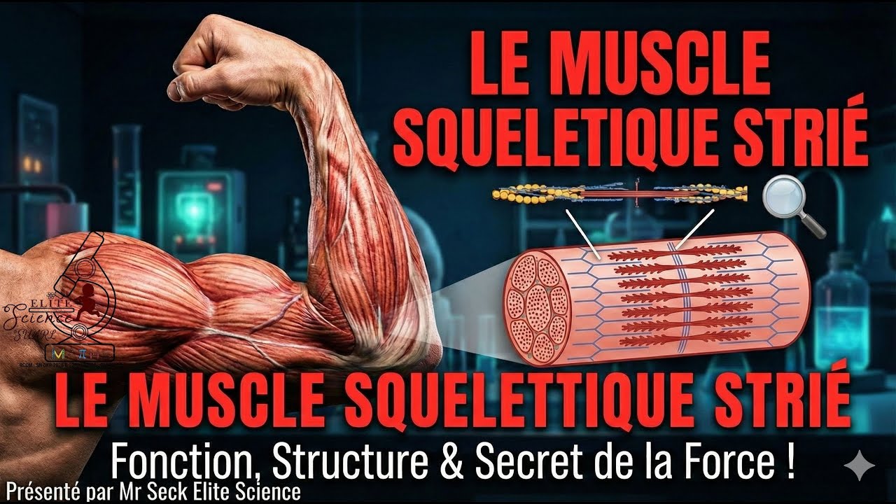 🧬 SVT : Organisation du Muscle Squelettique Strié (Mr Seck Elite Science)- Tle S2 |