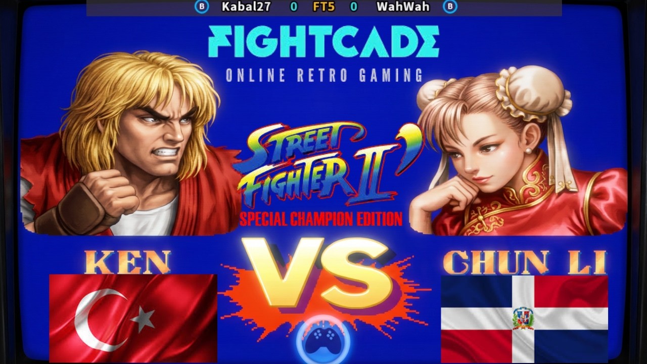 Street Fighter 2'CE kabal27 vs WahWah FT5