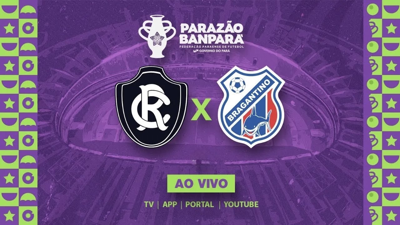 REMO X BRAGANTINO AO VIVO COM IMAGENS - PARAZÃO 2026