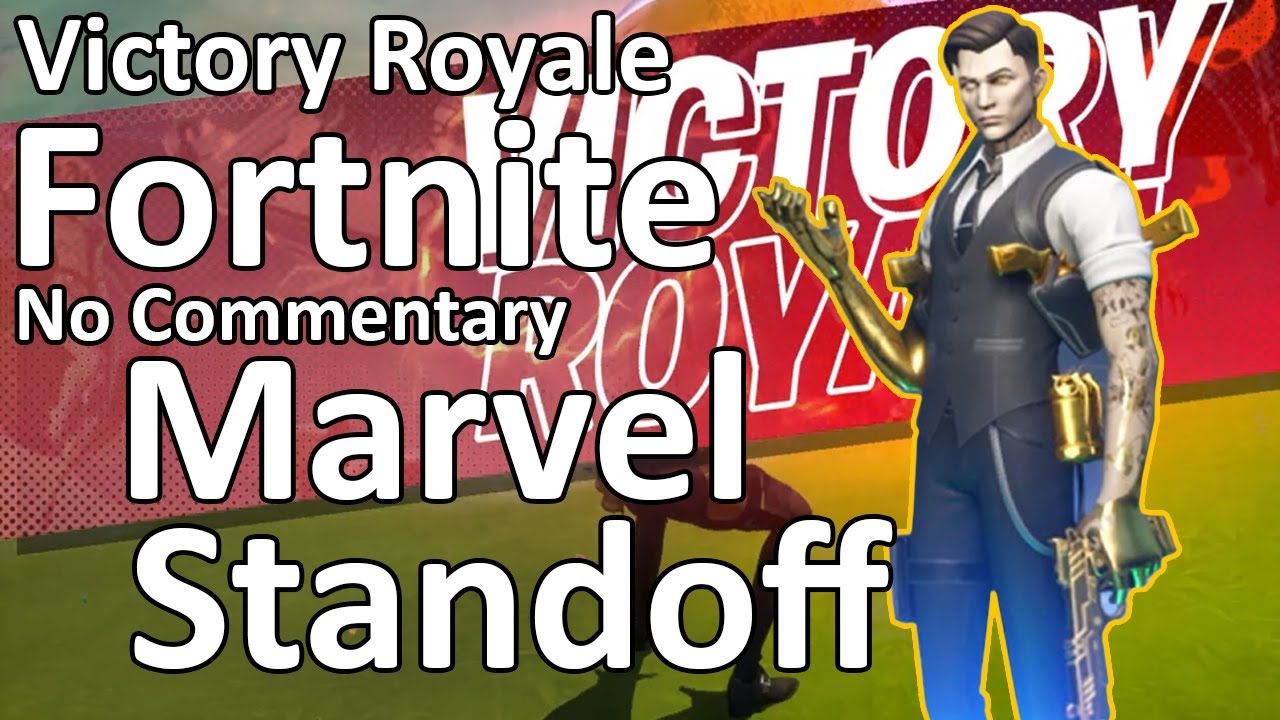 Fortnite Battle Royale: Marvel Standoff PS4 Lazy Playthrough