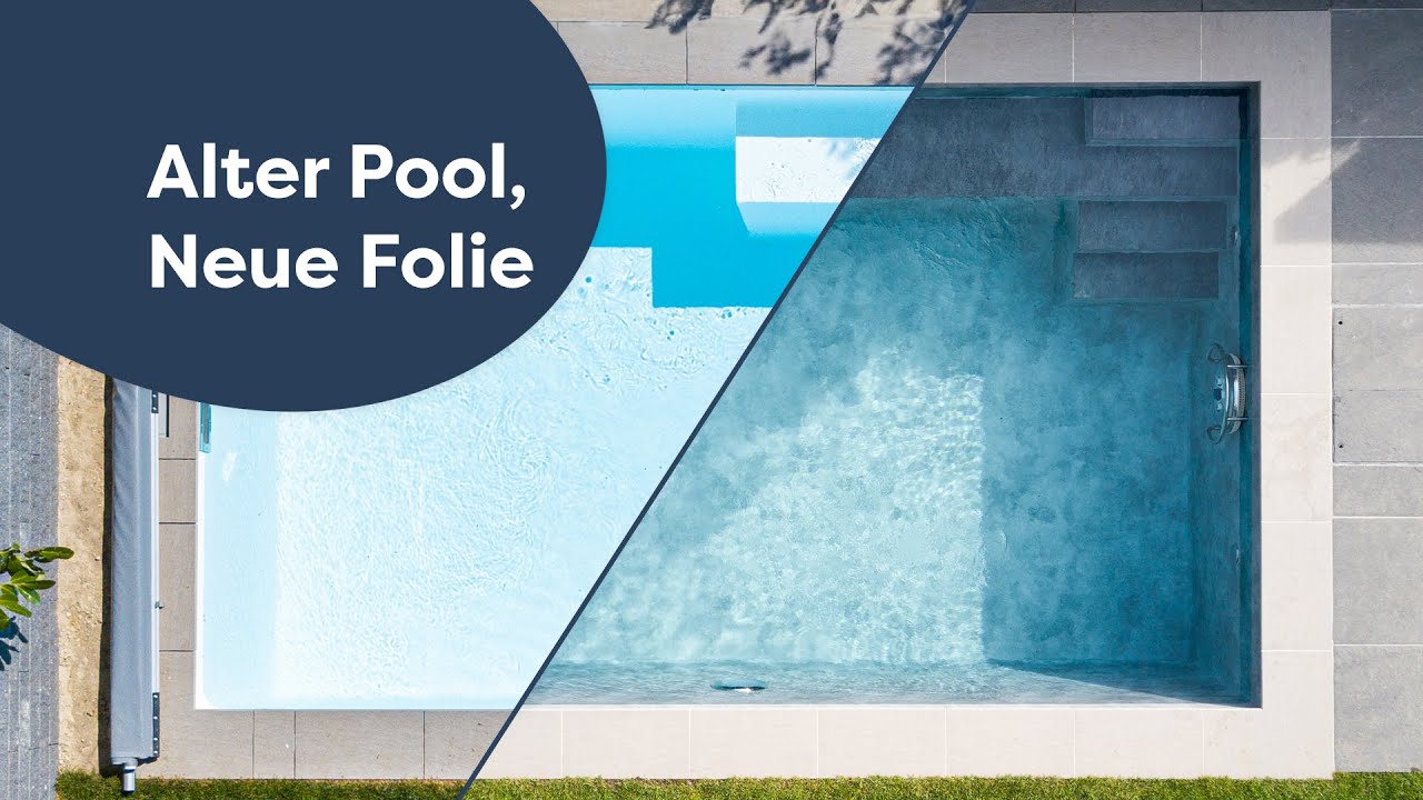 Poolsanierung: Wie man eine neue Poolfolie verschweißt