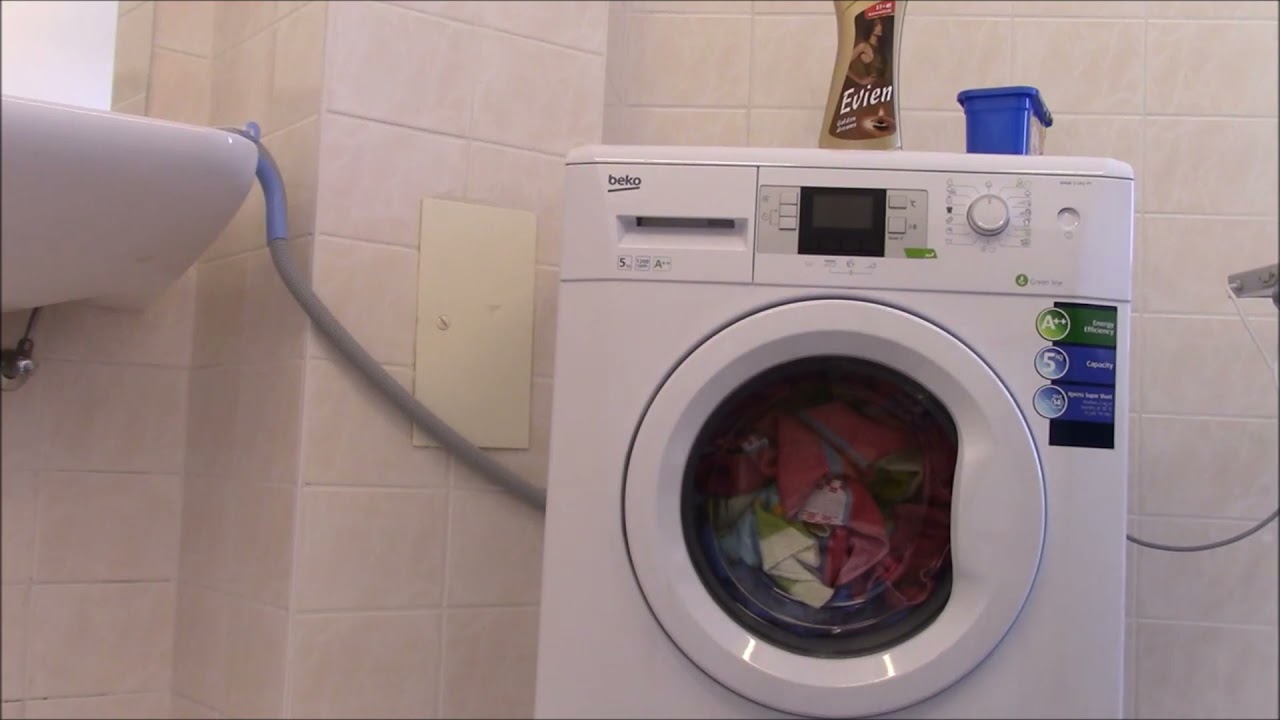 The Orange Beko - Heavy soiled blankets  wash