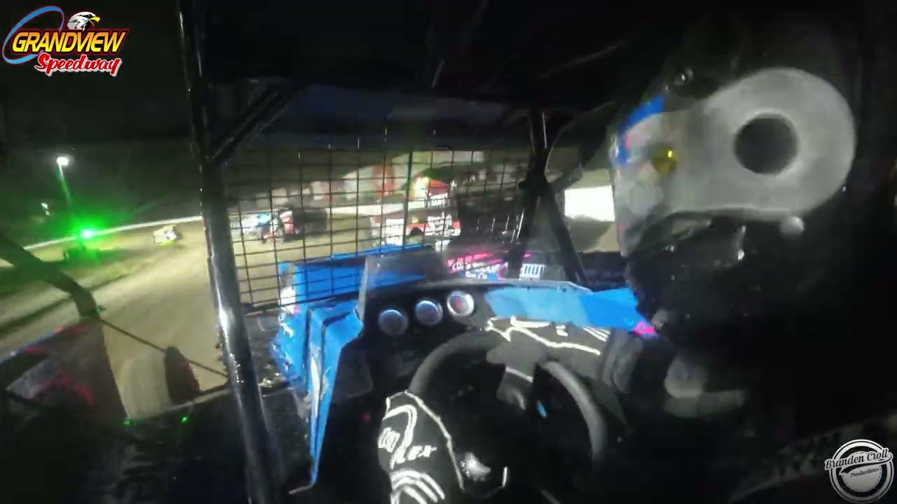 Jared Umbenhauer On-Board 358 Modified at Grandview Speedway April 19th, 2025!