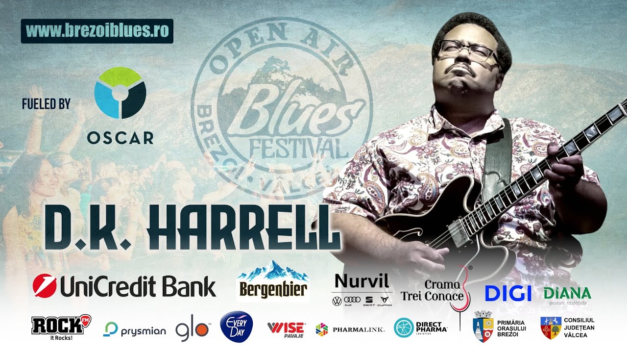 D.K. Harrell Interview - Open Air Blues Festival Brezoi 2025