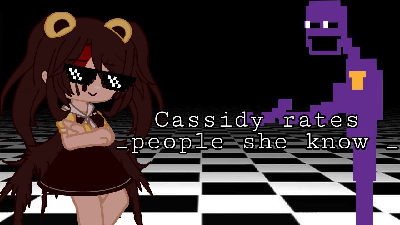 Cassidy rates people she know