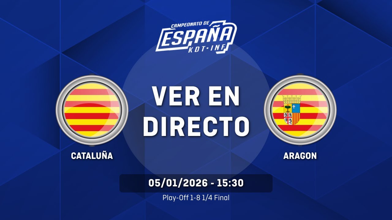 CATALUÑA vs ARAGON | Play-Off 1-8 | 1/4 Final | CESA Cadete Masculino