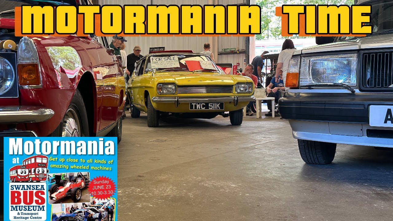 Swansea bus museum Motormania 2024
