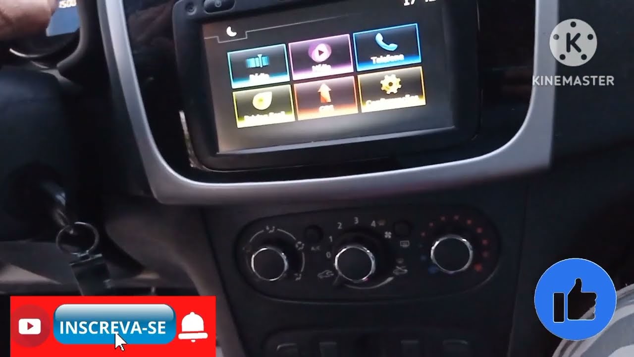 TROCA DO AUTO FALANTE LADO DIREITO DO SANDERO 2017.