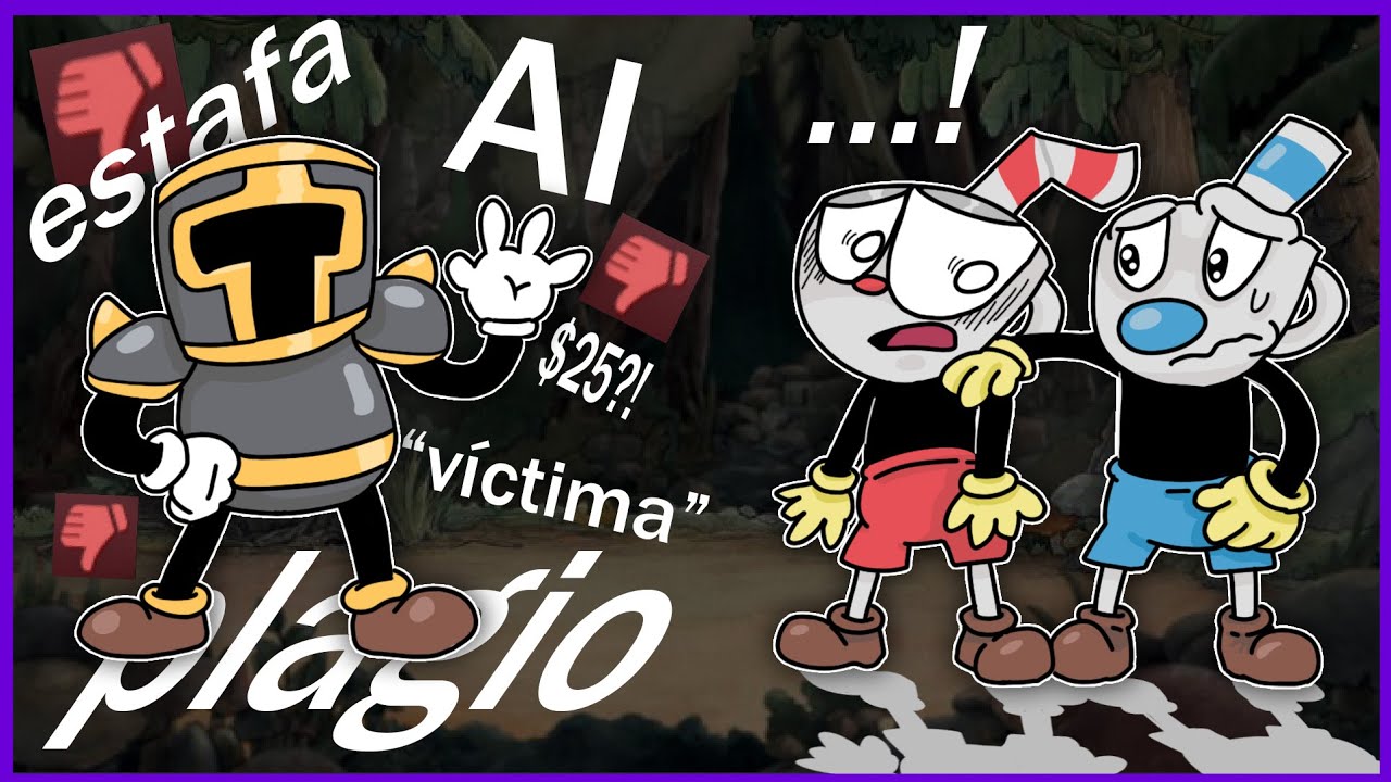 El Tipo que PLAGIÓ CUPHEAD 12 VECES - La Curiosa Historia de TOONSOULS