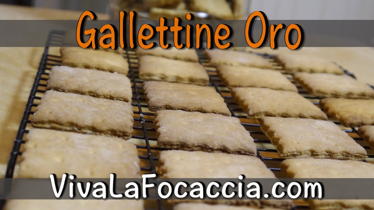 Ricetta Gallette Oro