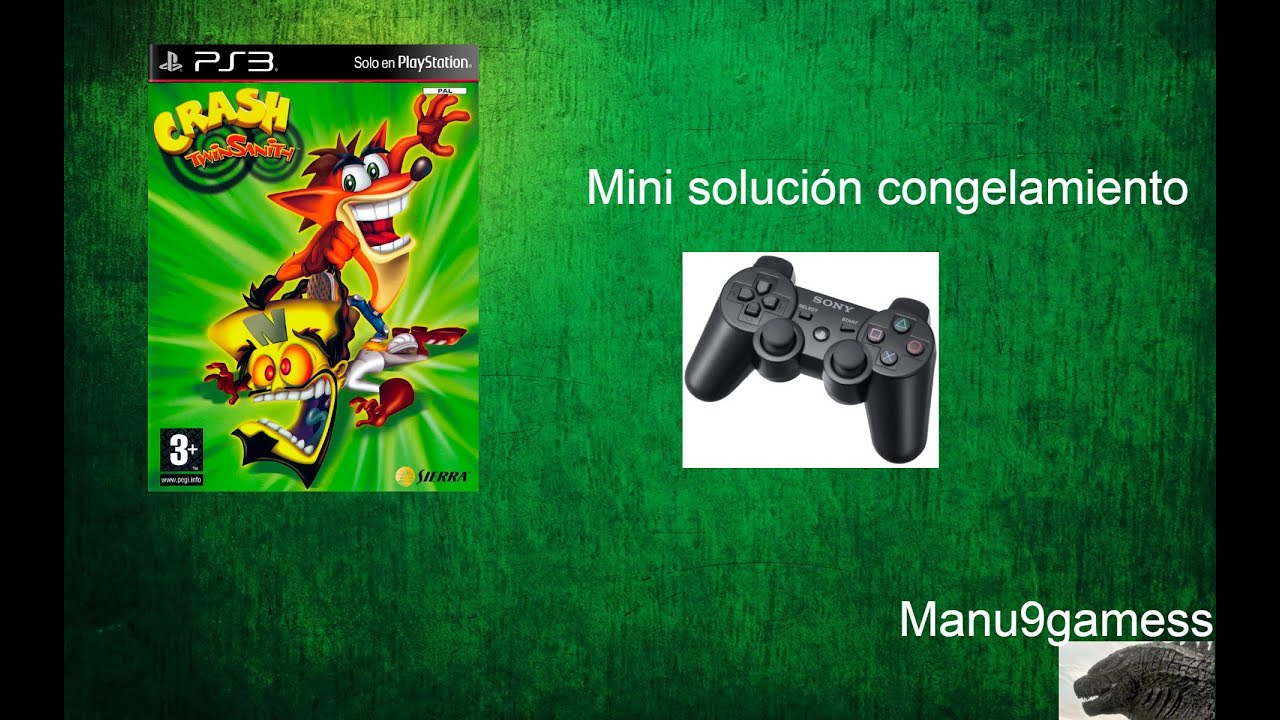 (Mini solución) congelamiento de juego Crash twinsanity de PS2 para PS3