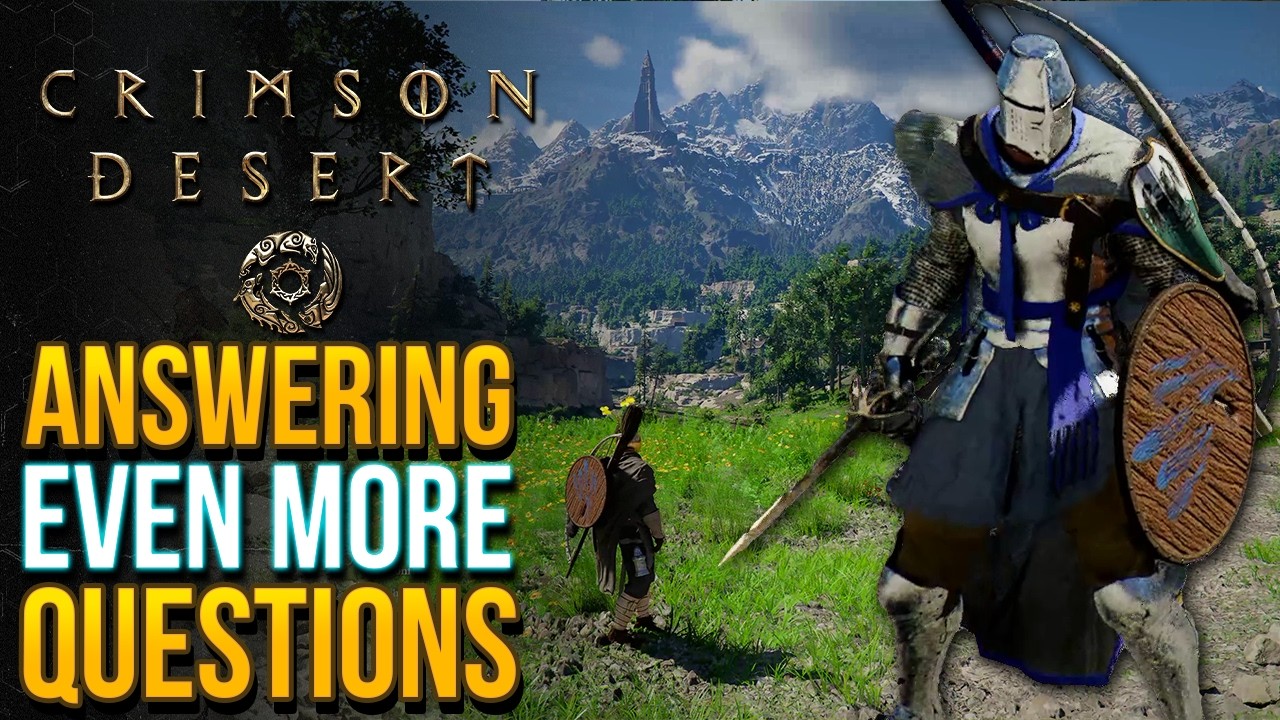 I Answered A Lot More Questions - Crimson Desert New Gameplay Details After 6 Hours!