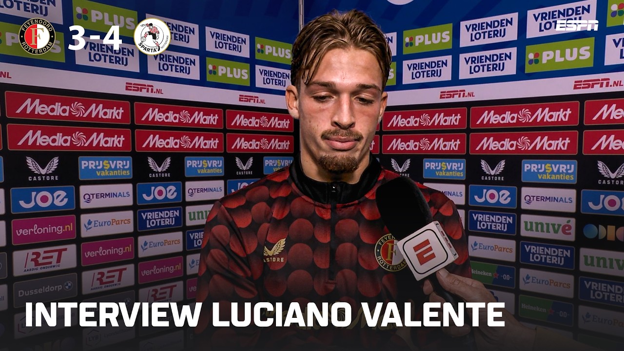 Luciano Valente: “Ik sta hier nu, maar ik heb het gevoel DAT ALLES WAT IK ZEG FOUT IS” 😣 | Interview