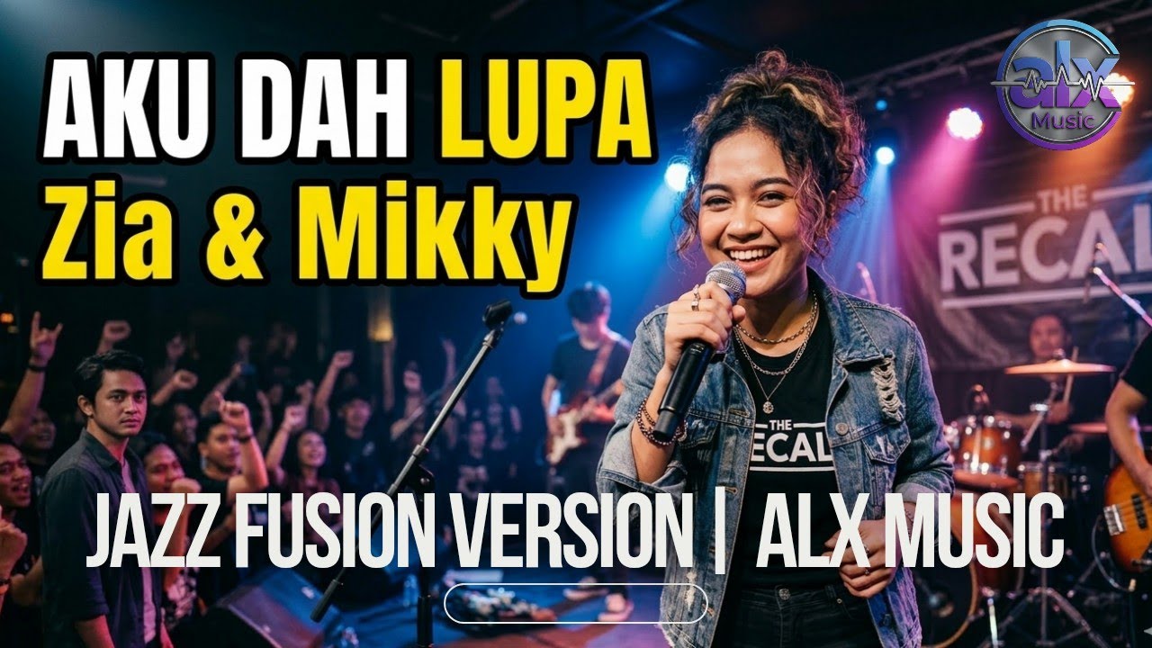 Aku Dah Lupa - Zia & Mikky | Jazz Fusion Version | ALX Music 